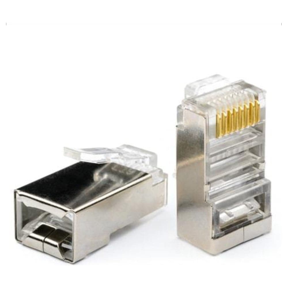 Экранированный коннектор rj-45 (8p8c) Ripo (по 50шт) 003-400007/50