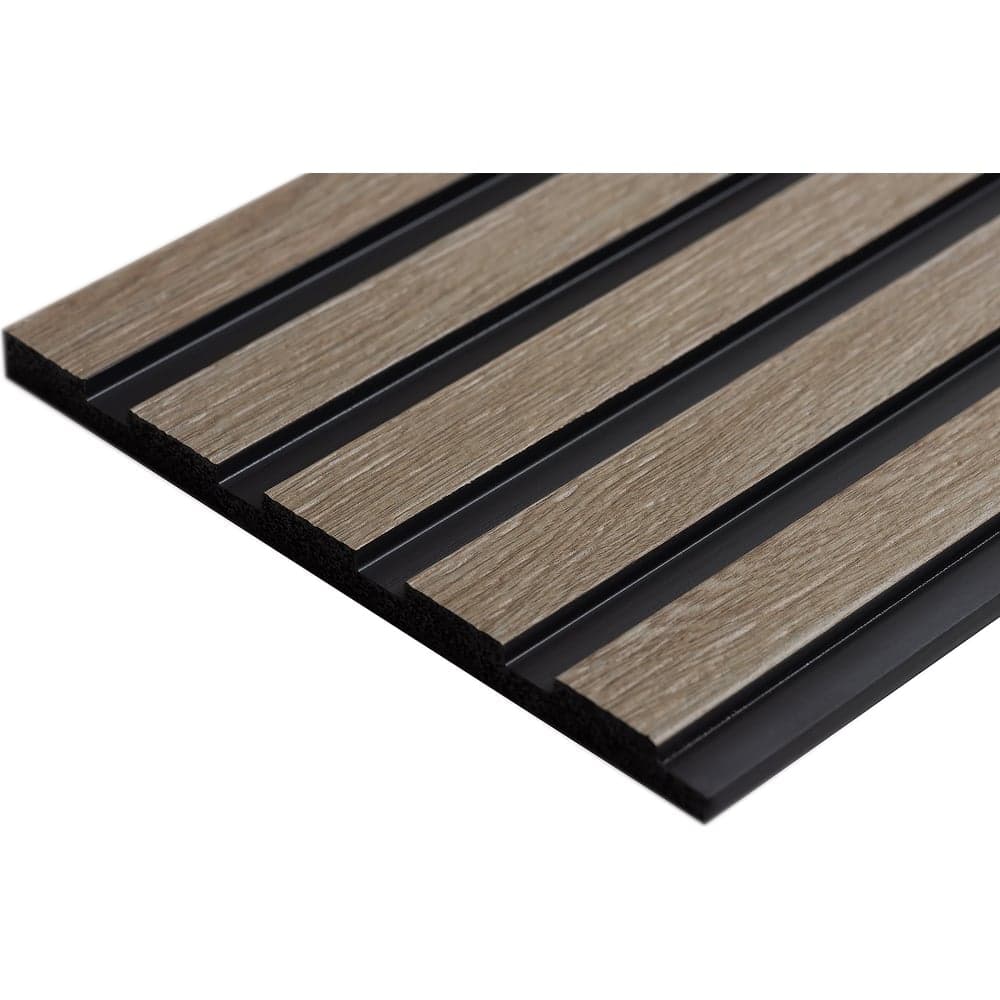 Стеновая панель Decor-Dizayn "Грани" ударопрочная, влагостойкая, под покраску 150x10x3000 мм 904-65SH