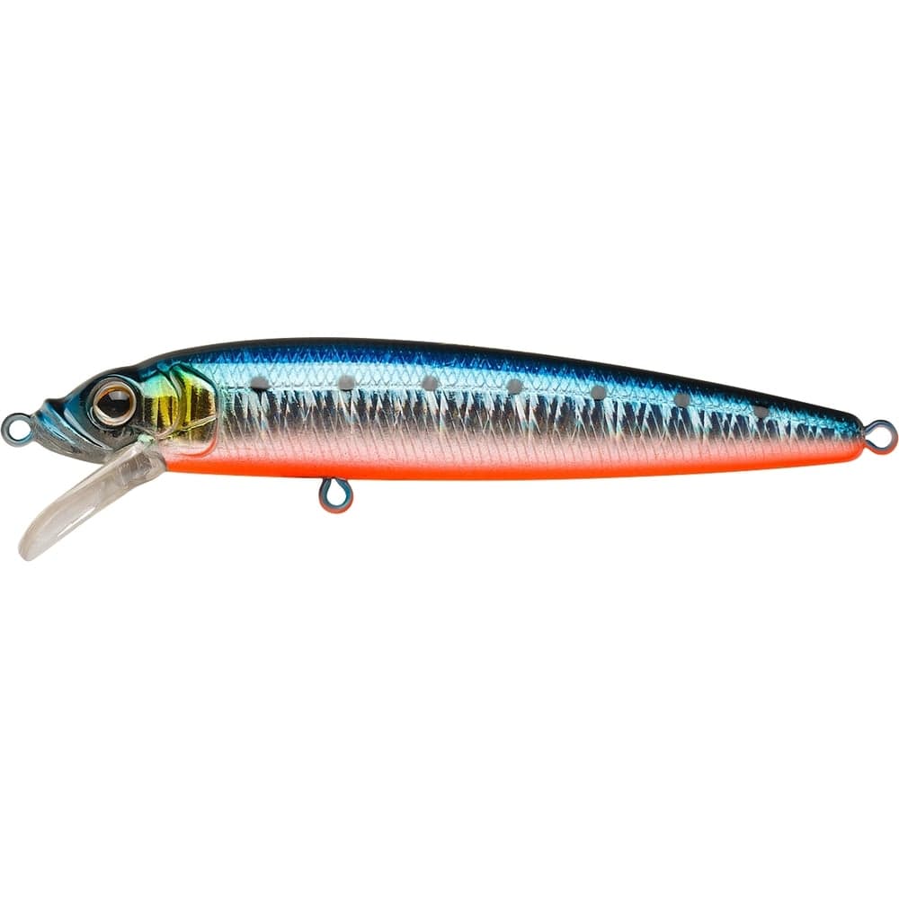 Воблер Strike Pro Alpha Minnow 95 цвет: A234-SBO-LU Blue Back Silver OB Fluo EG-034F#A234-SBO-LU