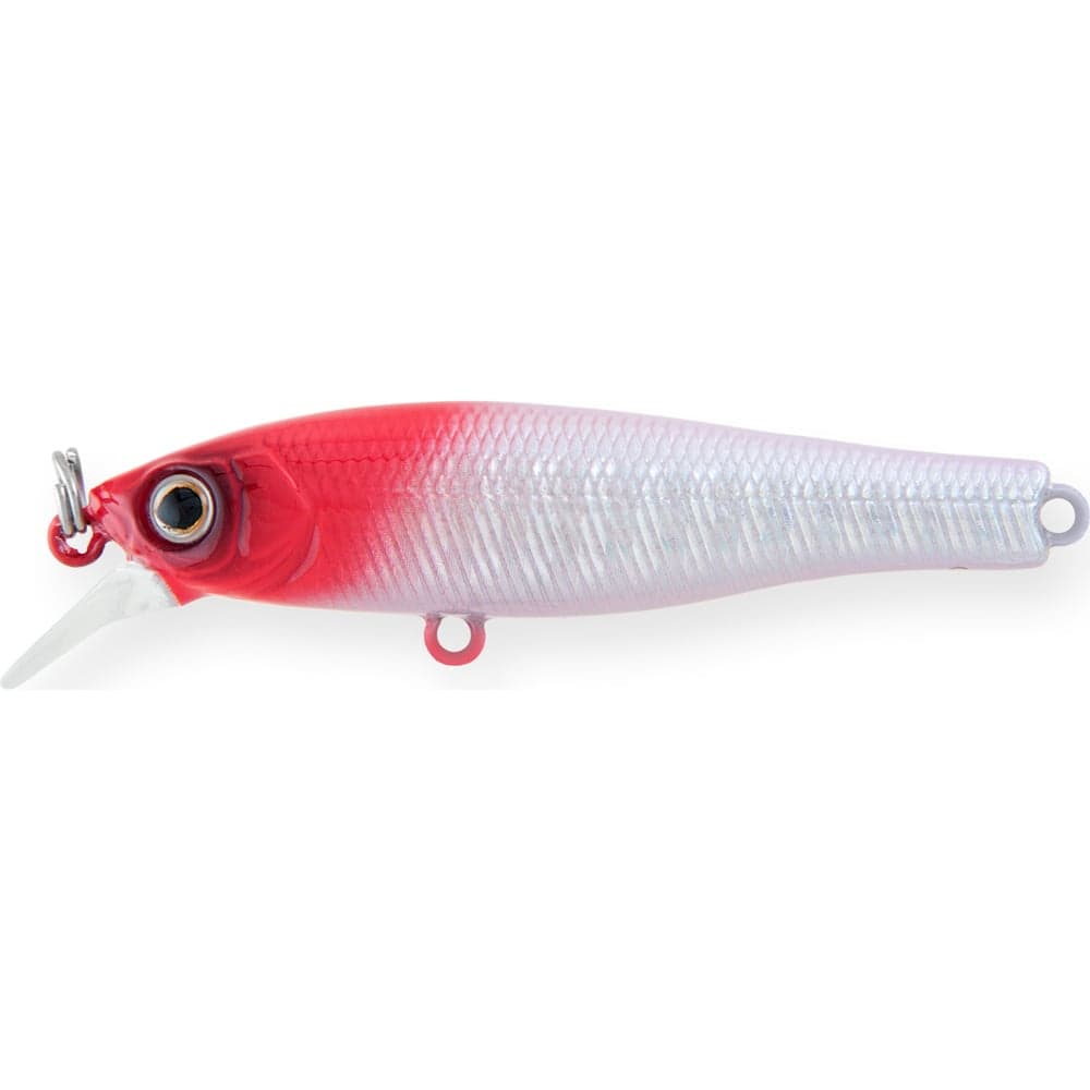 Воблер Strike Pro Quick Minnow 55S цвет: 022PPP-713 Redhead Silver JS-239#022PPP-713