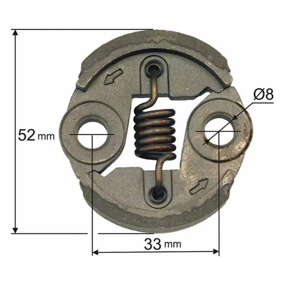 Сцепление (вариатор) для бензокос 33/43/52 см³ TORGWIN T893713