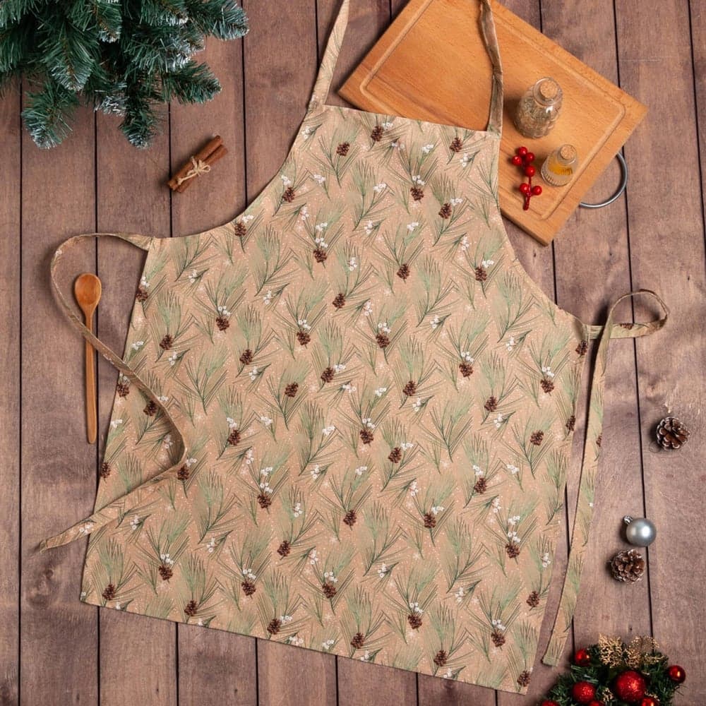 Фартук Этель Spruce branches 60x70см, 100%хл, саржа 190 г/м2 7321853