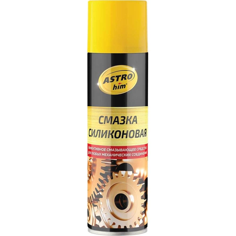 Силиконовая смазка Astrohim аэрозоль, 335мл AC461