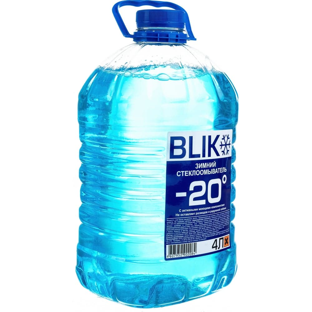 Жидкость в бачок омывателя Старт BLIK -20, 4л/пэт 4607952902084