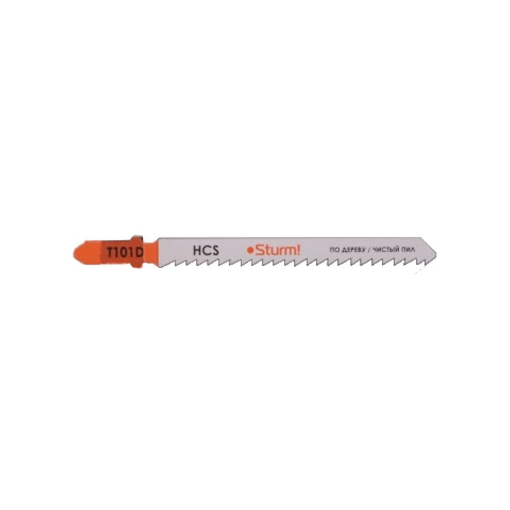 Пилки для лобзика T101D по дереву (75 мм; 2 шт.) Sturm 5250610