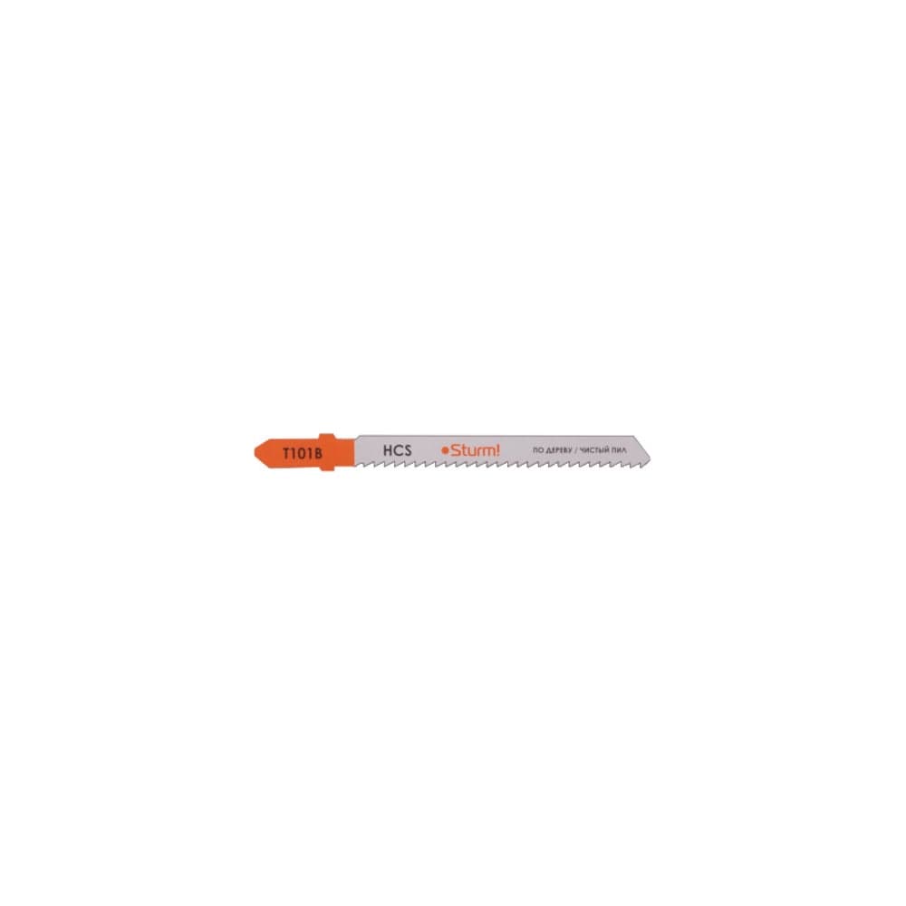 Пилки для лобзика T101B по дереву (75 мм; 2 шт.) Sturm 5250609