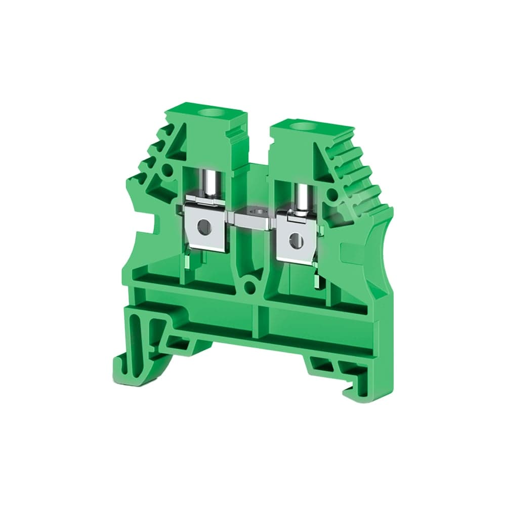 Клеммник на DIN-рейку Klemsan 4мм.кв.,зеленый, AVK4 RD (RP) 80 шт. 0.0.0.3.304212RP