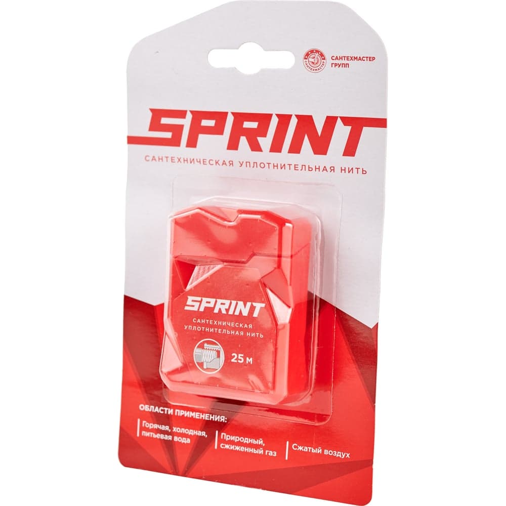 Уплотнительная нить Sprint бокс, м-25, блистер 04065 4630009040651