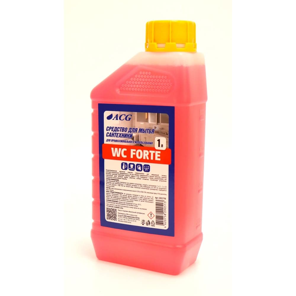 Кислотный очиститель ACG WC FORTE 1 л (1 шт.) 1002798