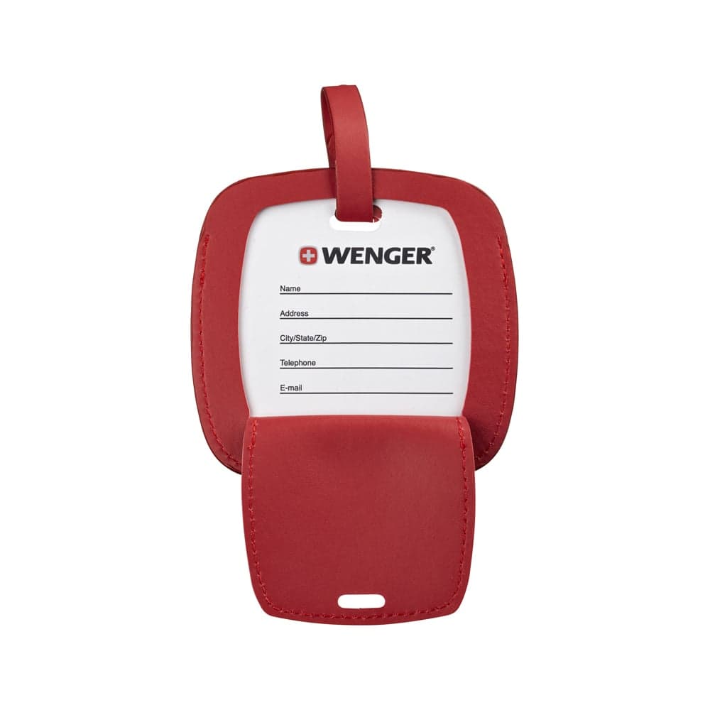 Бирка для багажа Wenger красная, 4.1x4.1x0.4 см 604541