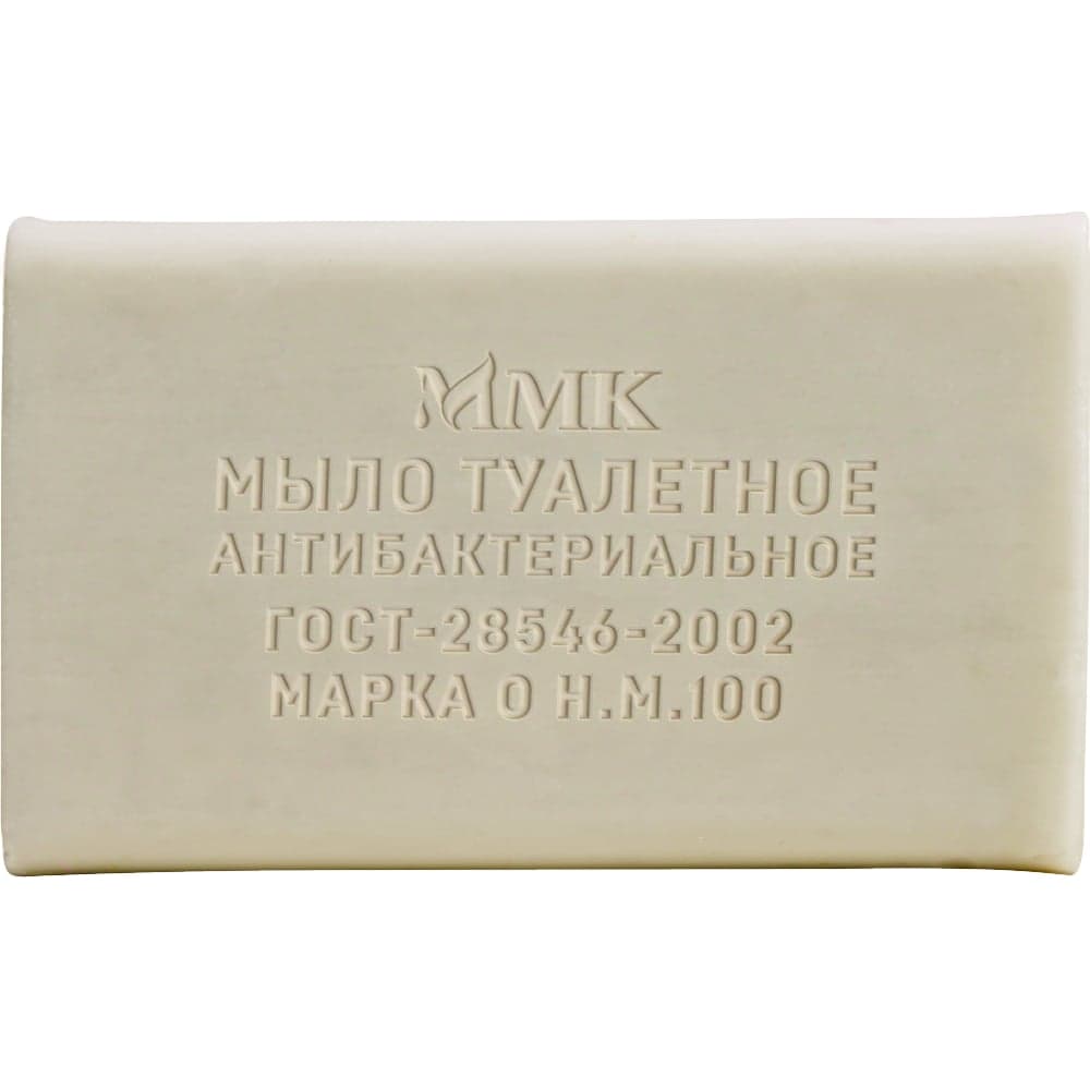 Туалетное мыло ММК 100 гр. "Антибактериальное" без обертки -80шт МКТУ2221
