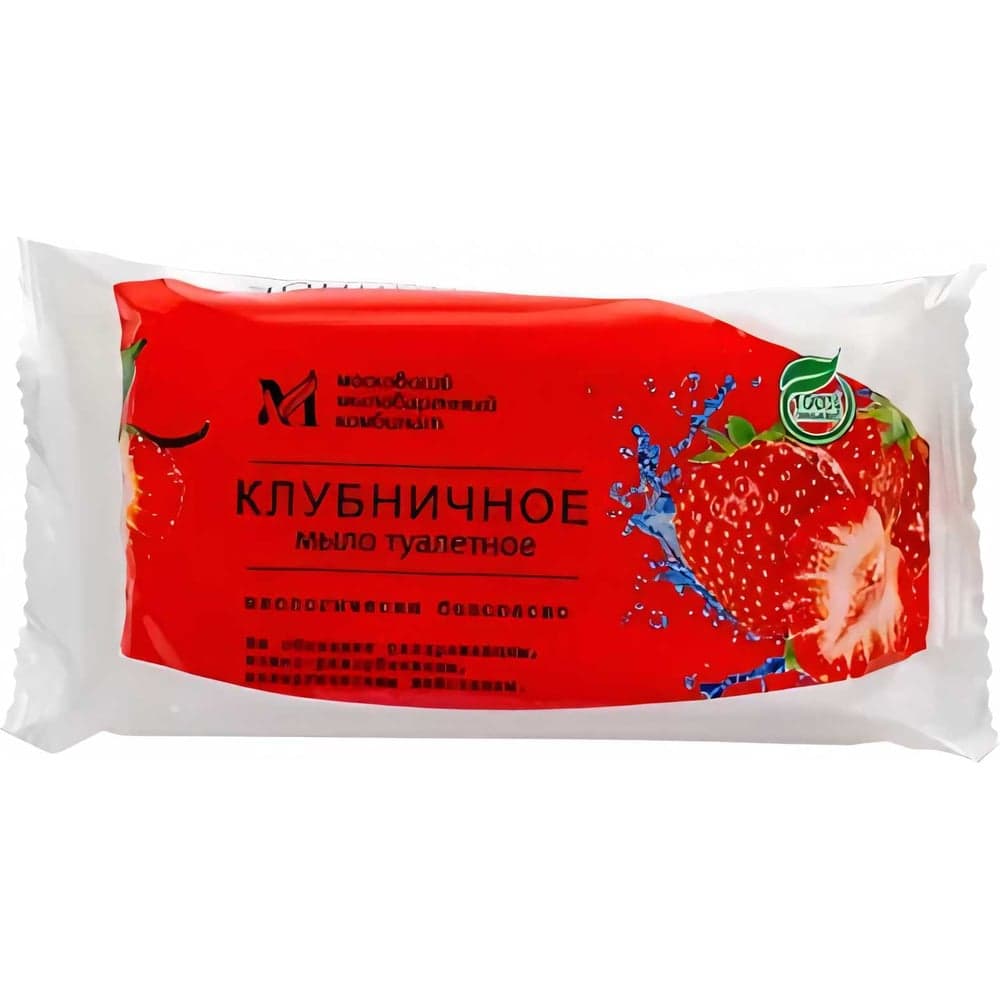 Туалетное мыло ММК 100 гр. "Клубничное" МКТУ1021