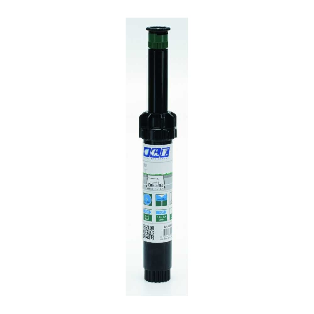 Статическая поливочная установка GF с соплом, с центр. полосой, R орошение от 1.2x7.9 до 1.2x9 м, 1/2" 2258