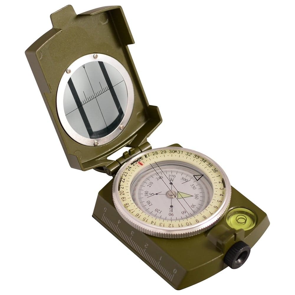 Туристический складной компас МУЛЬТИДОМ 8,5x6,5x3 см DA84-246