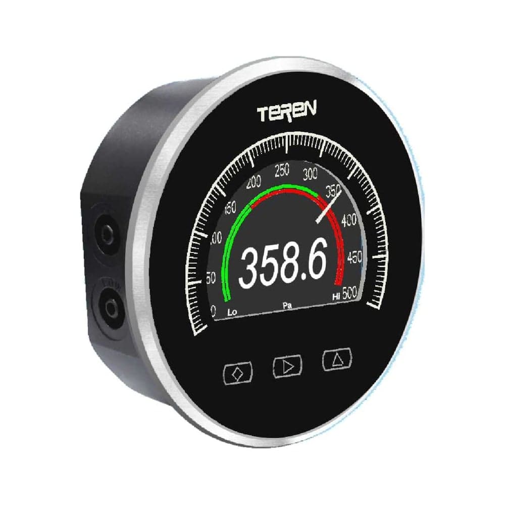 Интеллектуальный датчик перепада давления 0-1000Pa, выход RS485/Modbus корпус из абс-пластика Teren SDP05080