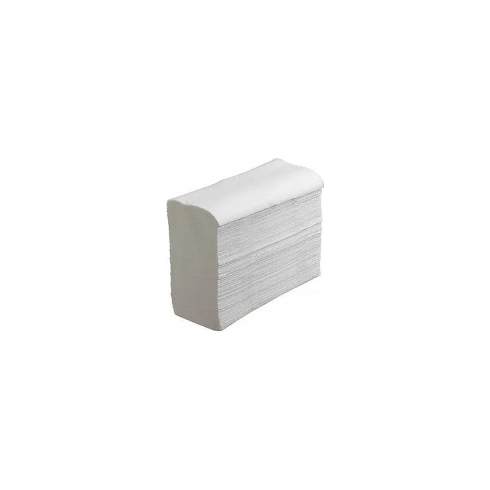 Листовые полотенца ACG Z-сложение "Эконом" 2 слоя, макулатура 22x22 см, 200 л/пачке, 20 пачек 1020937