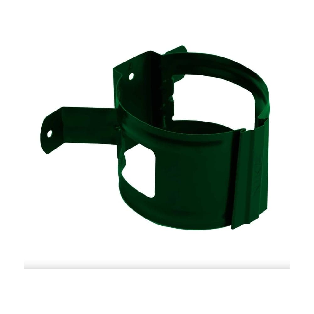 Круглый держатель трубы NIKA RAL 6005 темно-зеленый, дерево В0000019285
