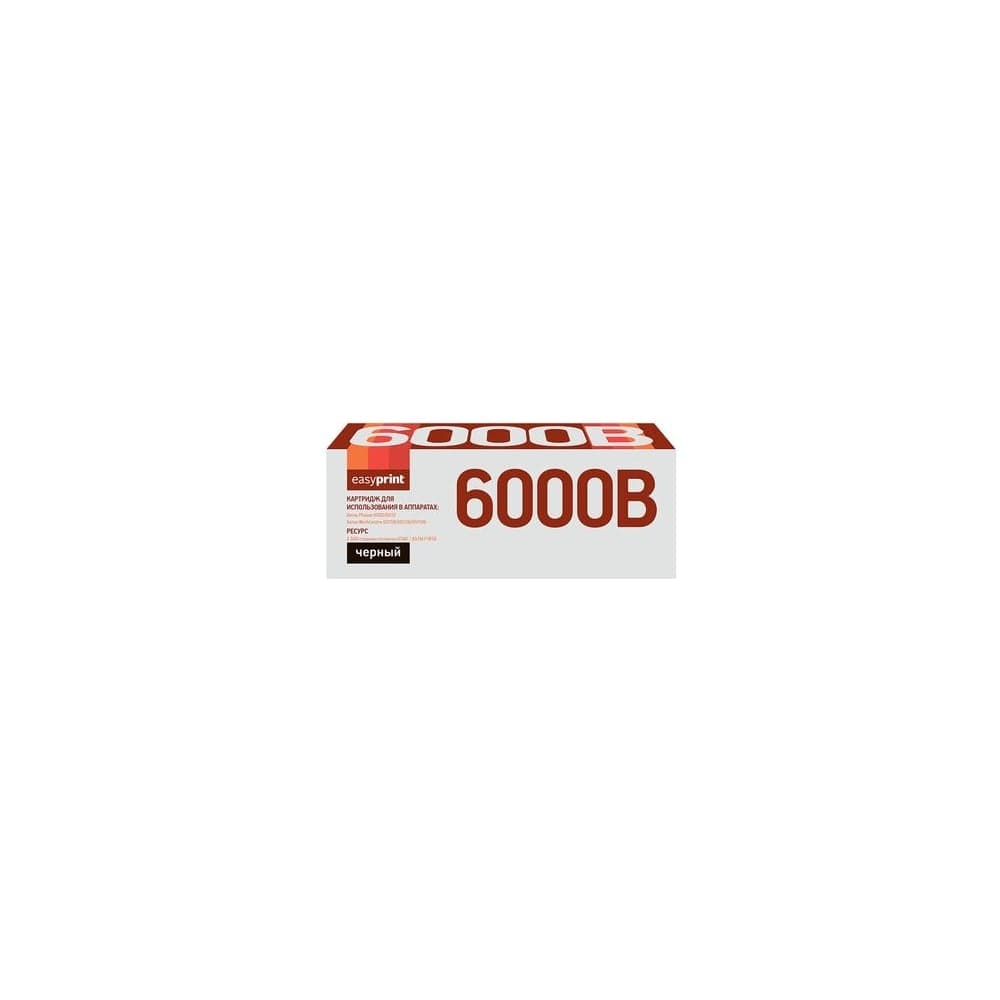 Тонер-картридж EasyPrint (106R01634/6000/6010/6015) для Xerox Phaser 6000, 6010N, WorkCentre 6015 (2000 стр.) черный, с чипом LX-6000B