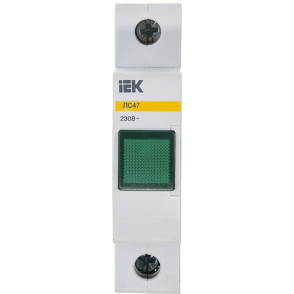 Сигнальная лампа IEK ЛС-47 зеленый ИЭК MLS10-230-K06