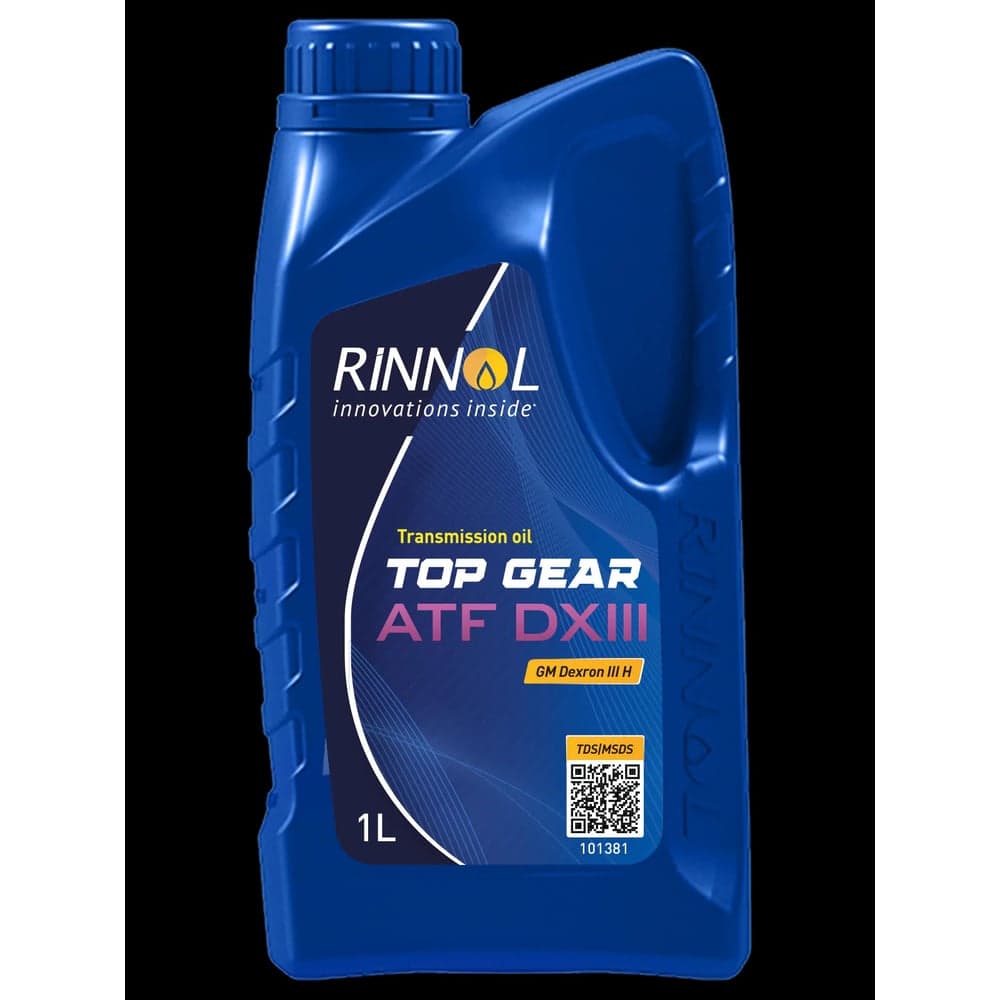 Трансмиссионное минеральное масло RINNOL TOP GEAR ATF DX III, 1 л 192339
