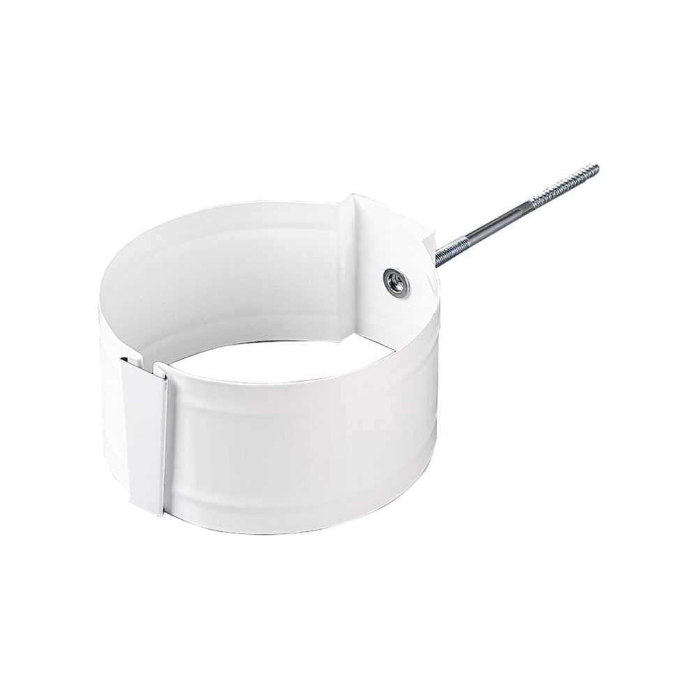 Держатель трубы NIKA круглый D150 RAL9003 В0000034460