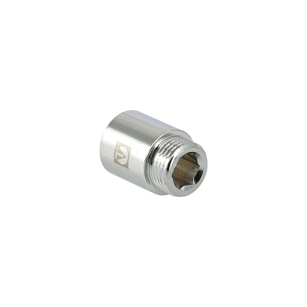 Удлинитель VALTEC 1 вн.х80мм, хром VTr.198.C.0680