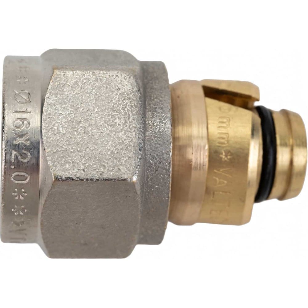 Обжимной коллекторный соединитель VALTEC для м./п. трубы 16 /2,0 VTc.710.N.1604