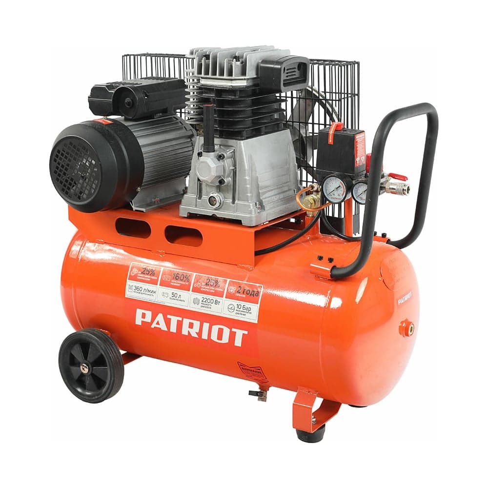Поршневой ременной компрессор PATRIOT PTR 50-360I 525301960
