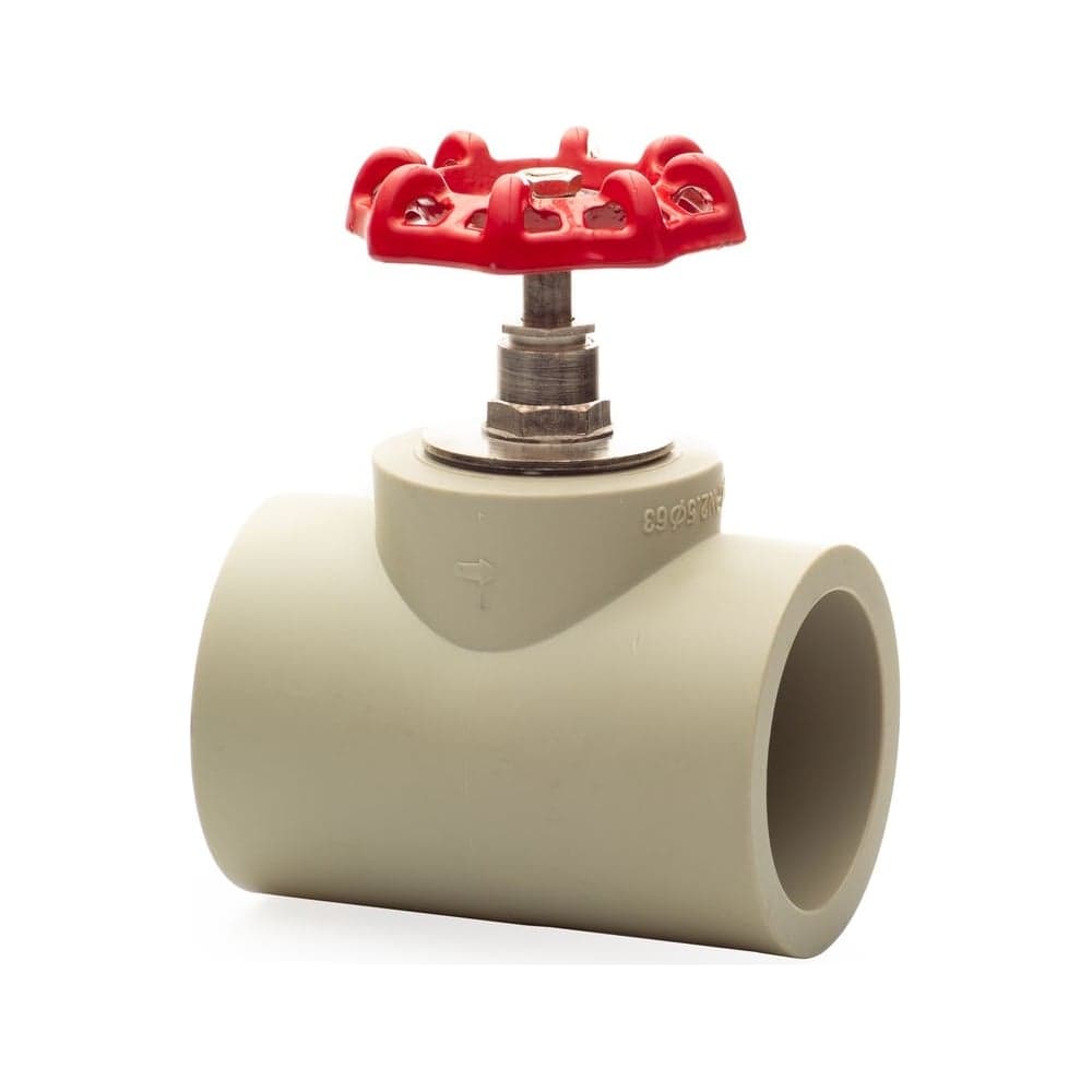 Вентиль LAMMIN ppr 63 9/1 серый Lm31071000063G