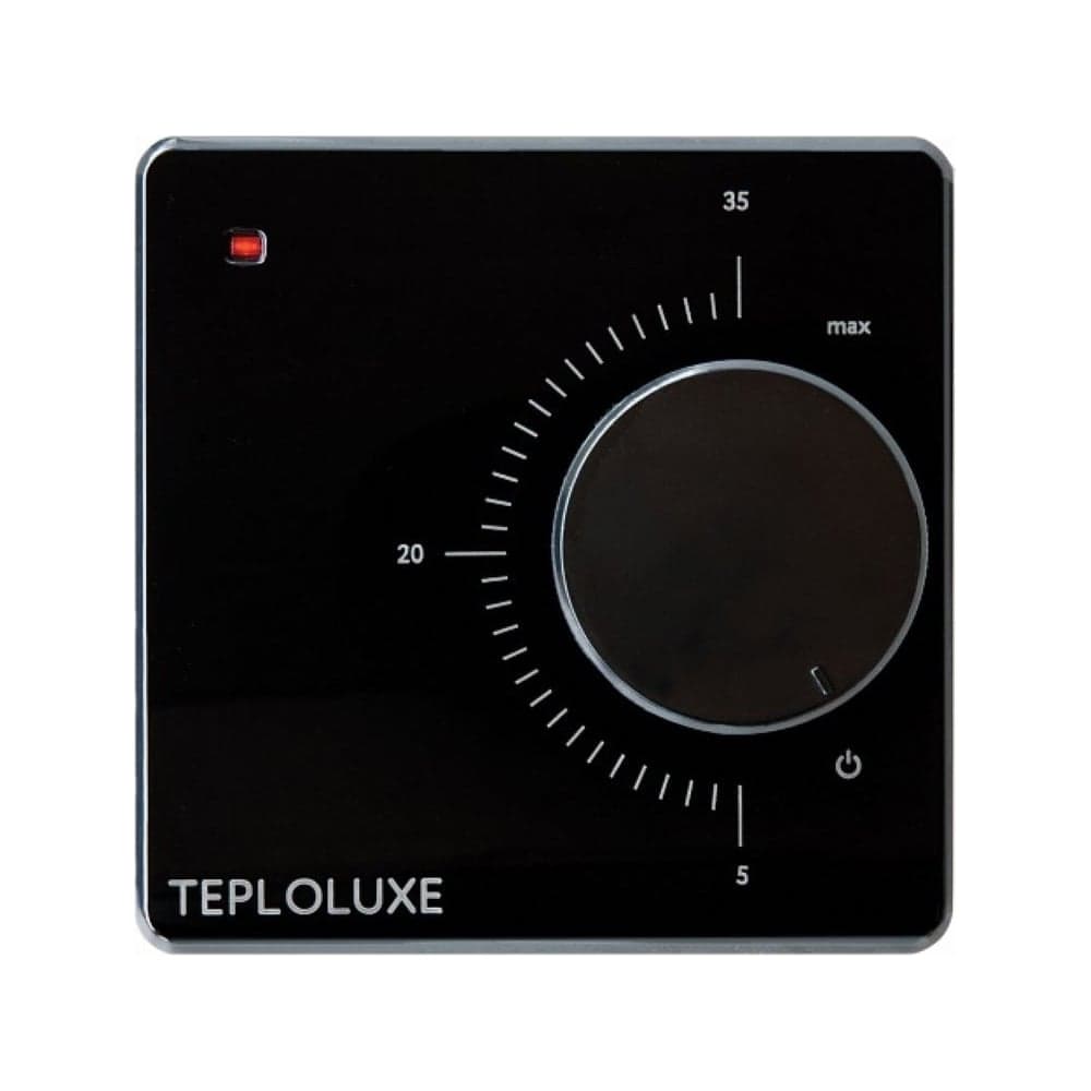 Механический терморегулятор Теплолюкс LC 001 черный 100023498000