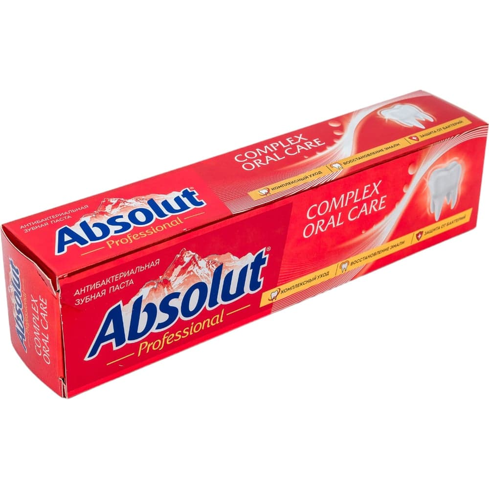 Зубная паста Absolut Professional complex oral care 110 г 8112