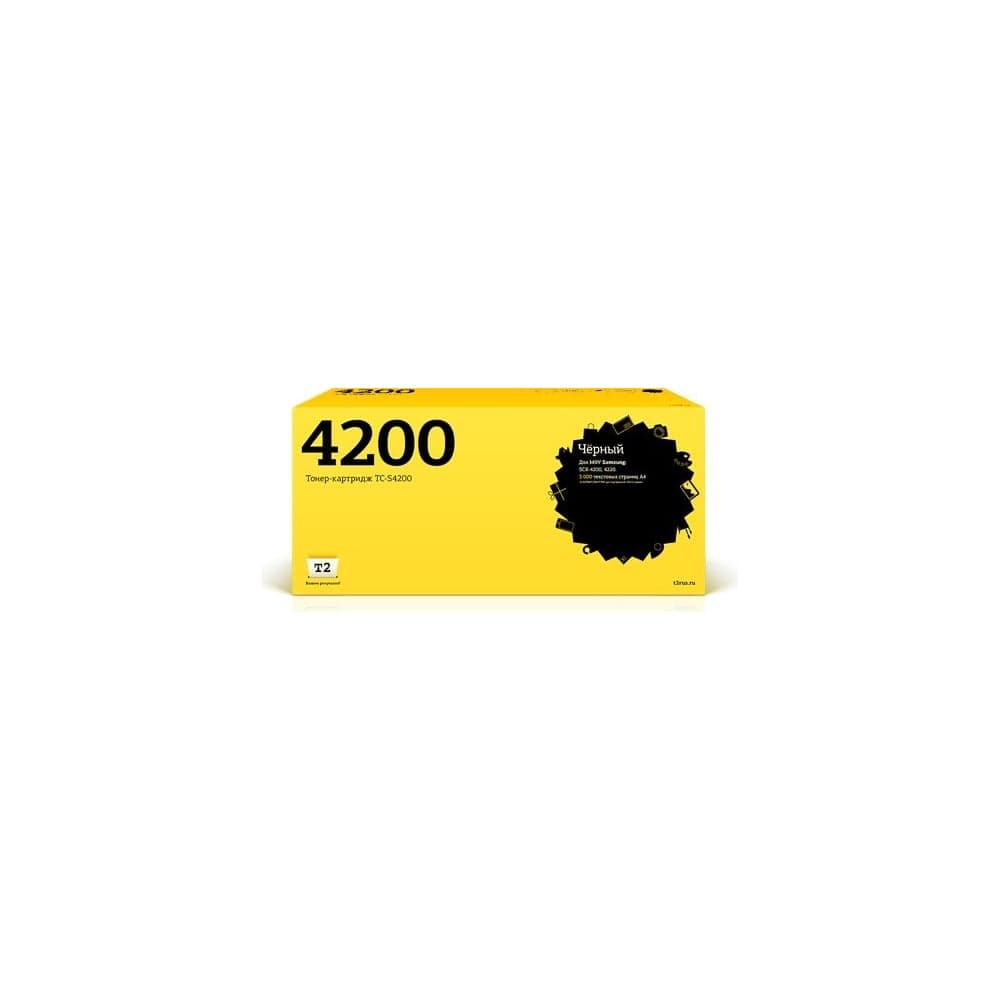 Картридж T2 (SCX-D4200A/SV184A/SCX 4200/ 4220/ML 1500) для Samsung ML1710, SCX4100, 4200, Phaser 3120 (3000 стр.) с чипом TC-S4200 U