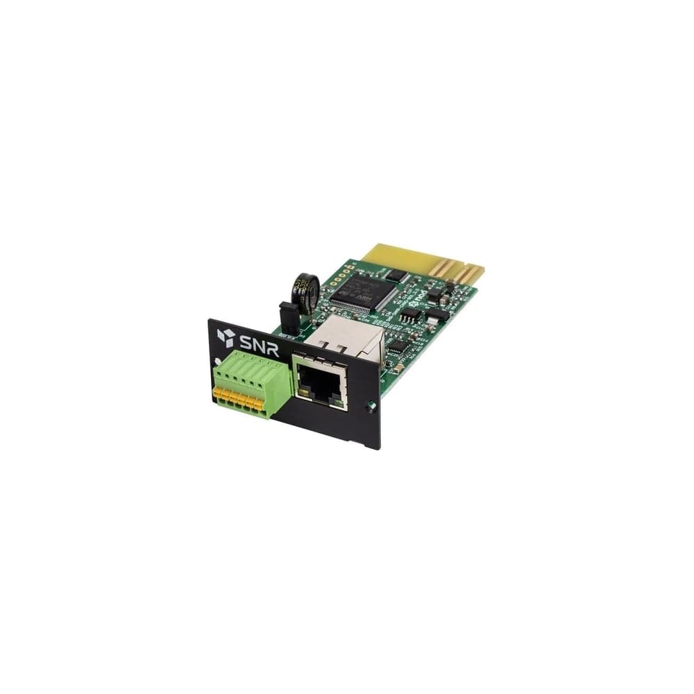 Карта SNR SNMP для удаленного мониторинга и управления ИБП серии Element SNR-SNMP-CARD-801-v2