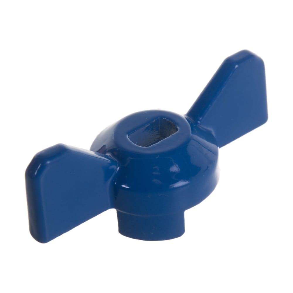 Ручка для шарового крана усиленная MasterProf форма бабочка, СИНЯЯ, 1/2"-3/4", MP-У ИС.131175