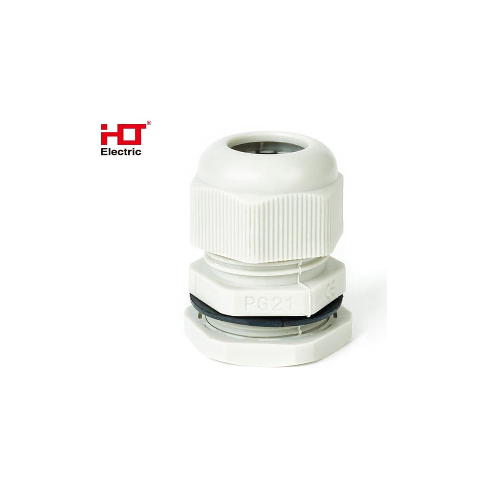 Сальники HLT серии PG-21 IP68 (уп./10шт.) -светло-серый 083-01-407