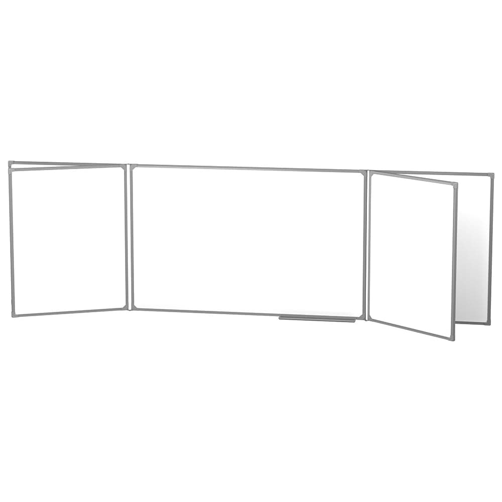 Доска BoardSYS 5 Элементная магнитно-маркерная, 120x340, в металлическом профиле 30ПЭ1*340Ф