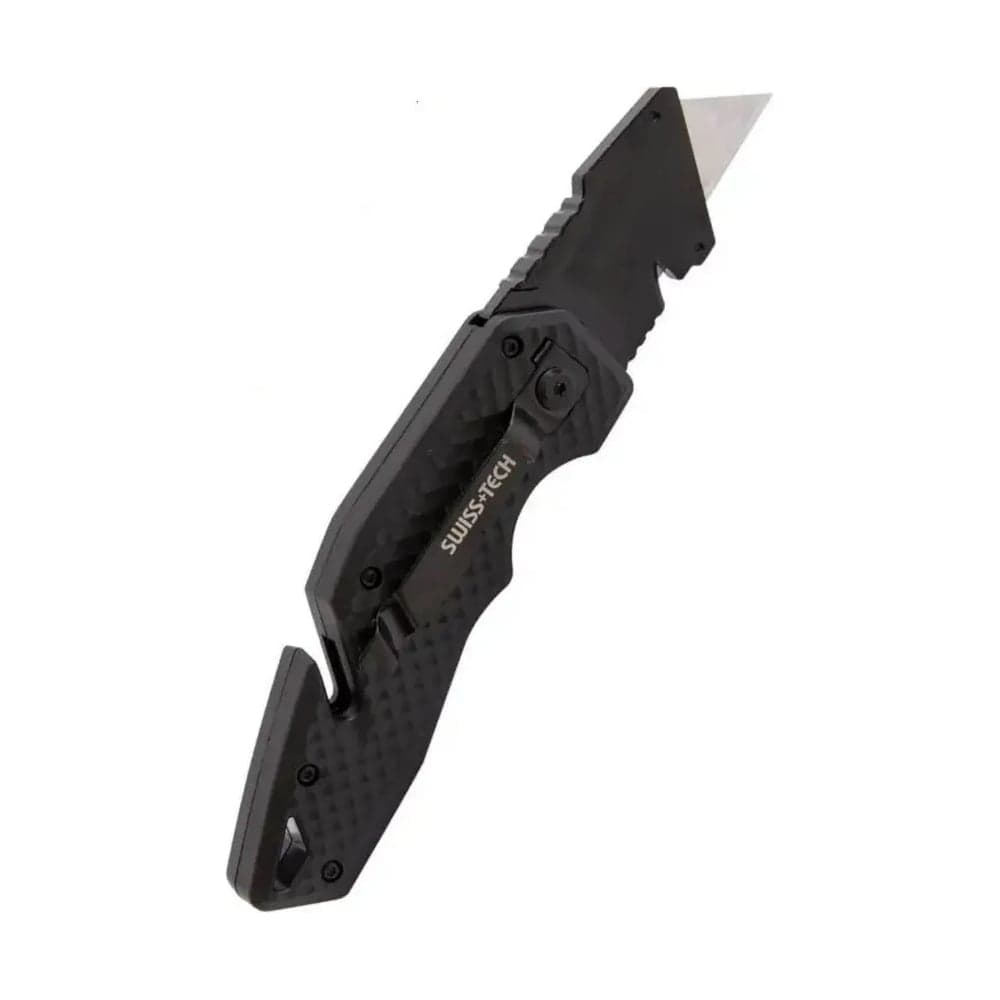 Складной нож Swiss+Tech Сталь-SK5, ручка-Nylon, Speed Opening, трапеция ST015002