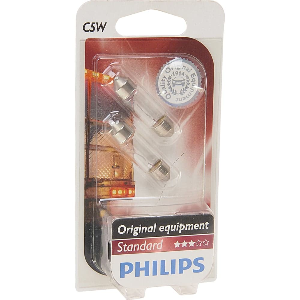 Автолампа PHILIPS C5W SV8.5,8 35мм, 2шт 24V ,1,10 13844B2