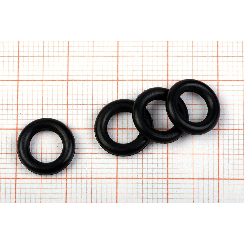 Кольцо резиновое O-ring 10 шт, 007-011-25 (006.5-2.5) NBR70 HIMPT 00-00018921