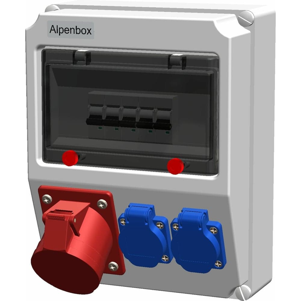 Навесной щит с розетками ALPENBOX 0010009