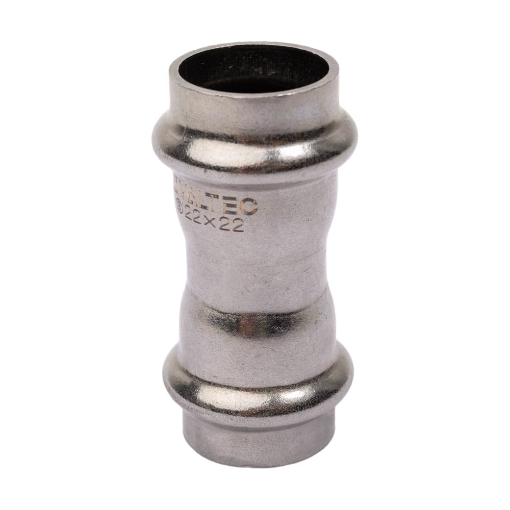 Муфта VALTEC нержавеющая сталь 22х22 VTi.903.I.002222