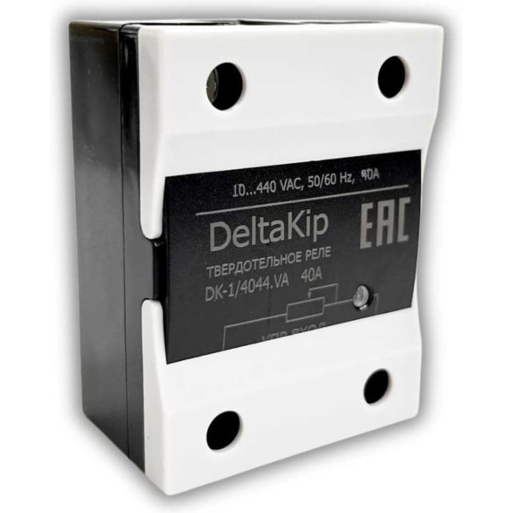 Однофазное твердотельное реле DELTAKIP для регулирования напряжения DK1-4044.VA, 40А, 470...560 кОм DK-F0000011