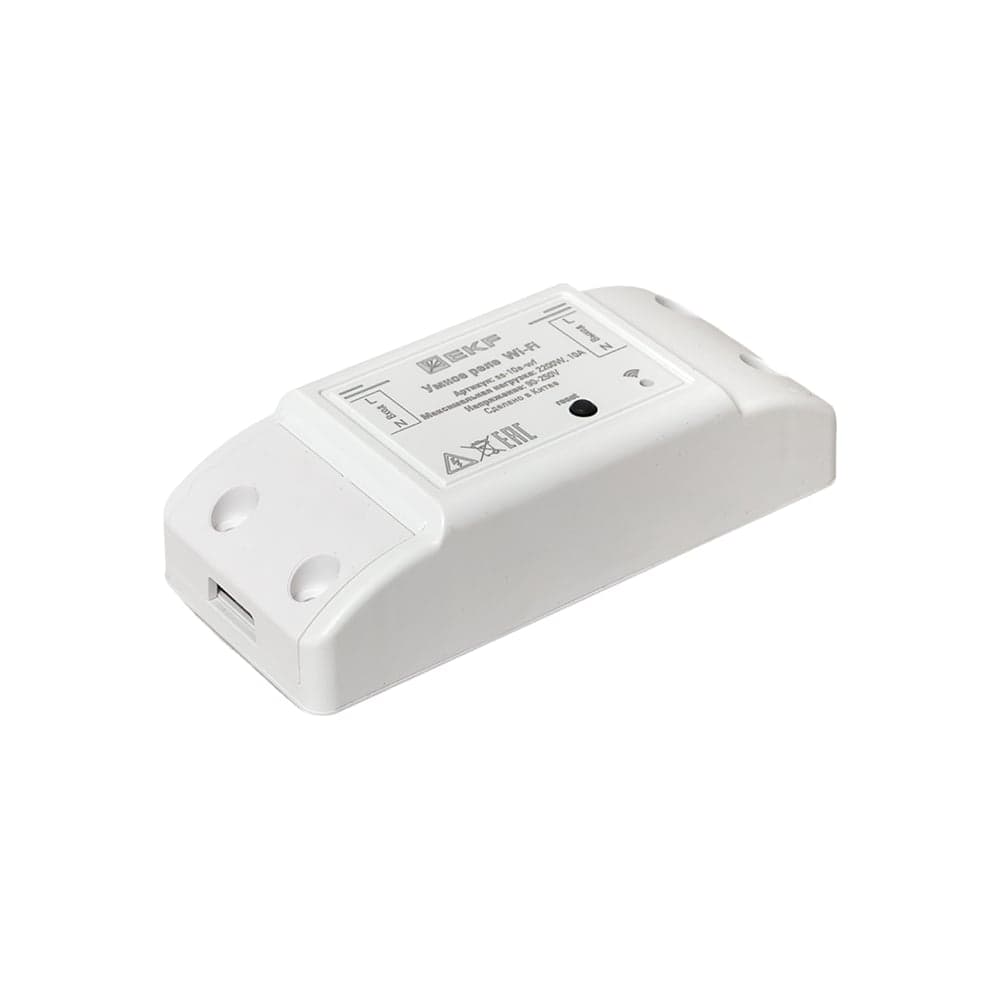 Умное реле EKF 10а wi-fi connect ss-10a-wf
