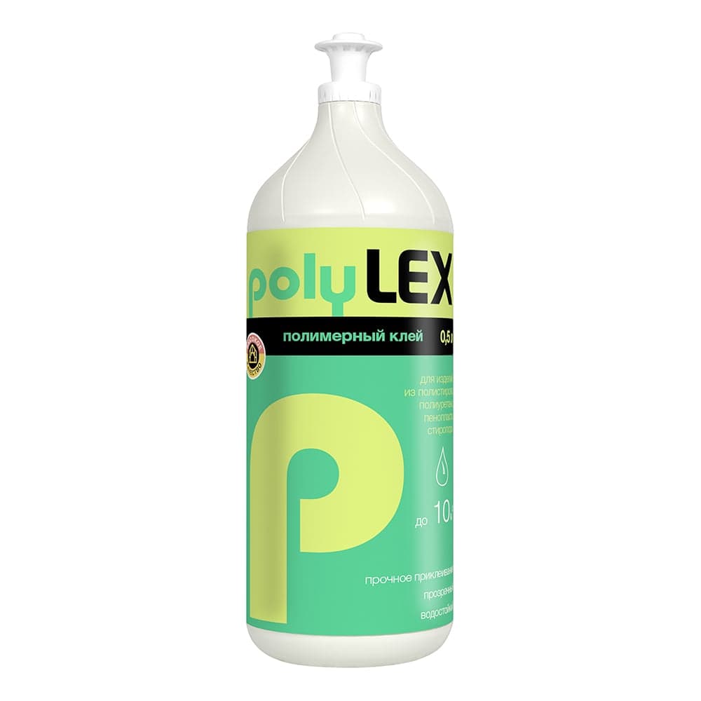 Полимерный клей LEX POLY, 0.5 л 10325R