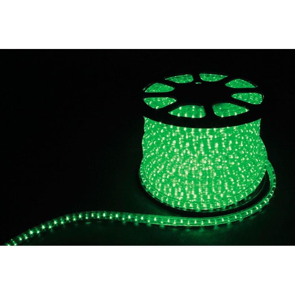 Светодиодный дюралайт FERON LED-F3W 3-х жильный , зеленый 2,88Вт/м 72LED/м 50м 220V 26069