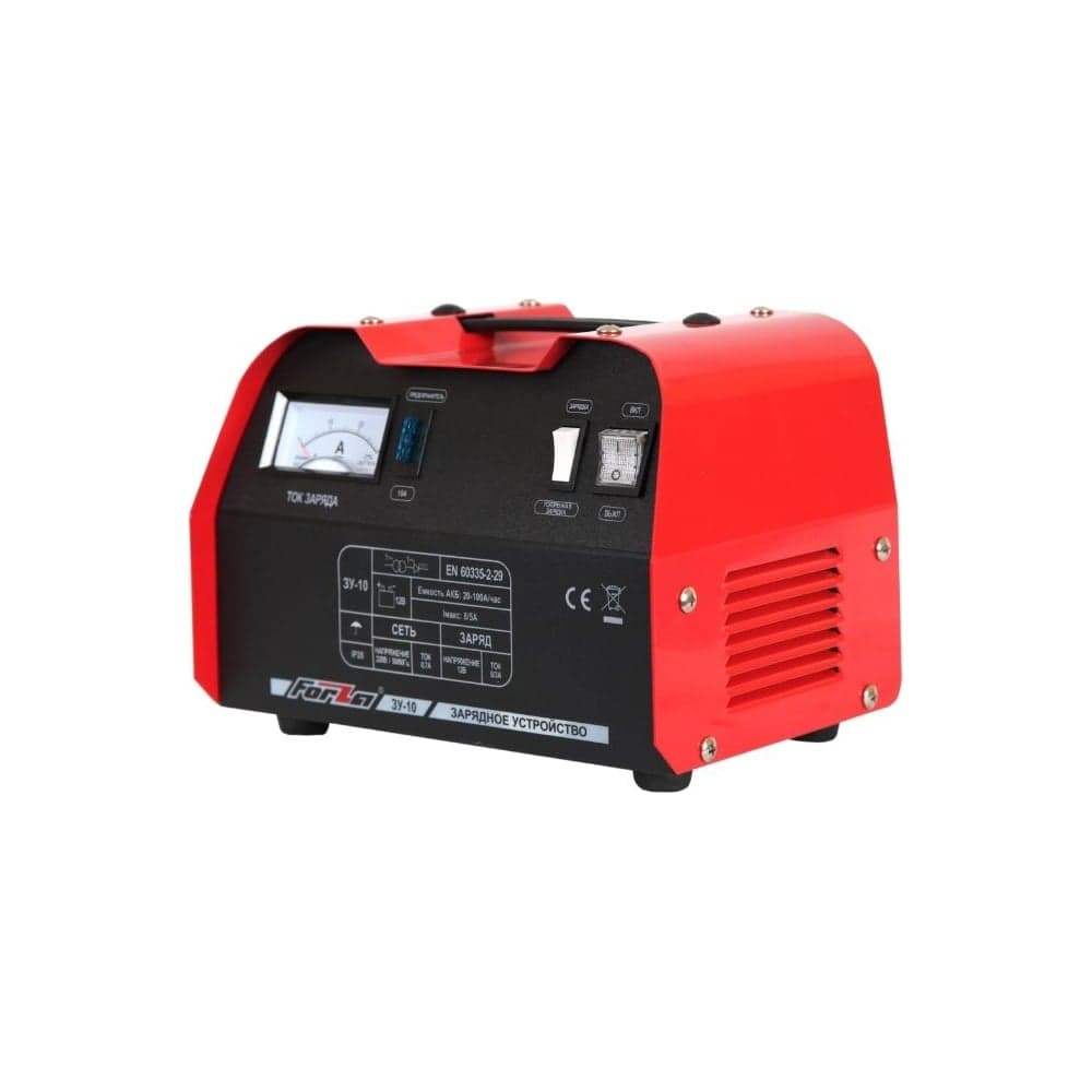 Зарядное устройство FORZA ЗУ-10 ток заряда 3/6А, для аккум. 12V, 20-92 А/ч FZ09.03.10.000