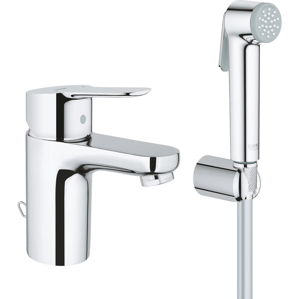 Однорычажный смеситель для раковины GROHE BauEdge Longlife 35 мм, размер S 23757000