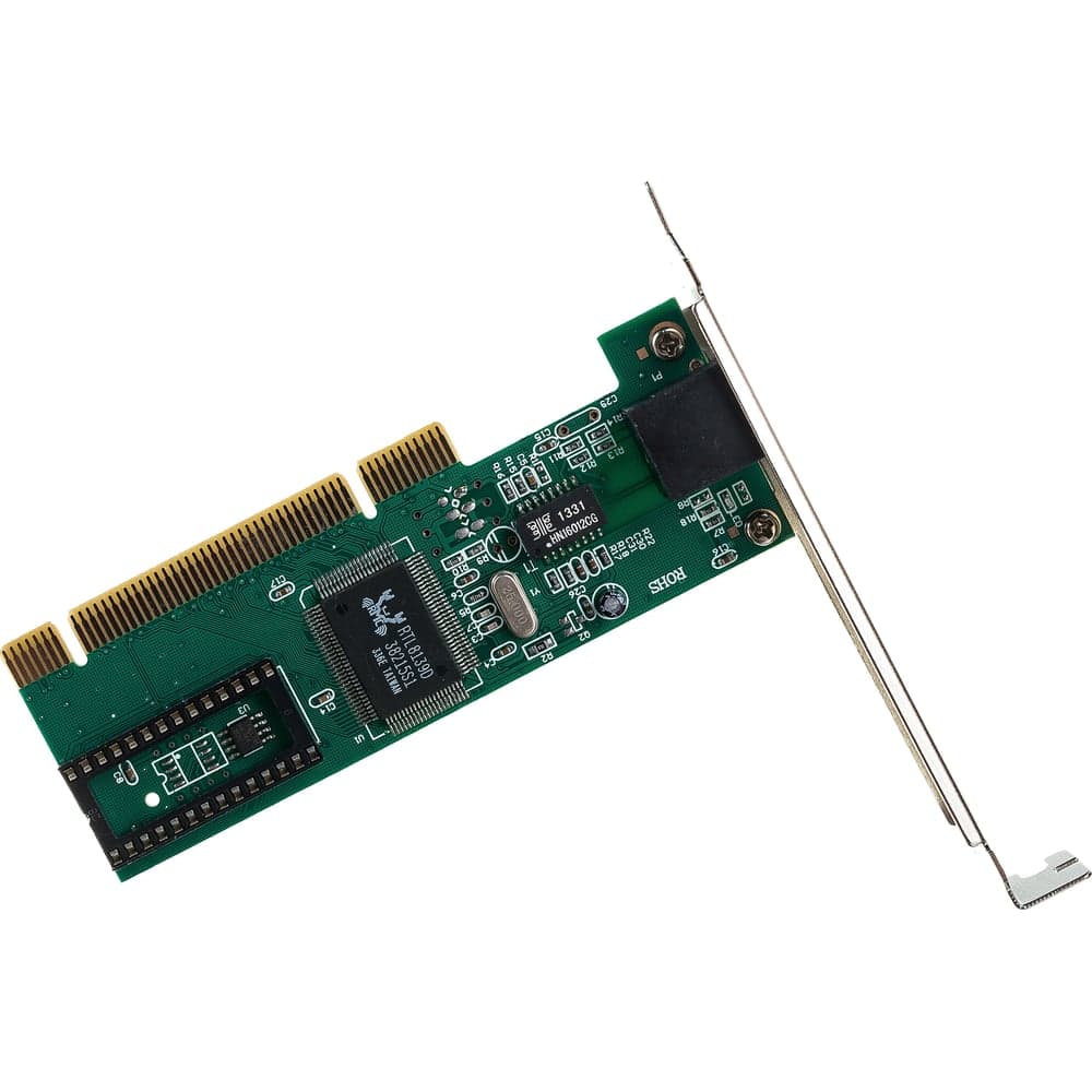 Сетевой адаптер Gembird Ethernet 100/10, PCI, чипсет RTL8139C NIC-R1