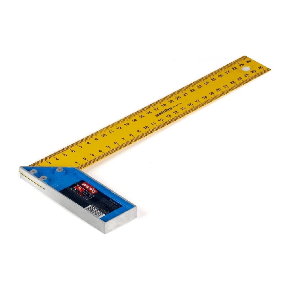 Строительный угольник Smartbuy 300 мм, 90, 45 град, алюминиевый, tools SBT-BA-300