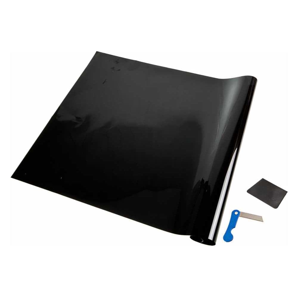 Тонировочная пленка MEGAPOWER Ultra Super Dark Black 1.1 %, 50x300 см M-BK-011